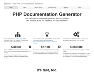 phpdox.de screenshot