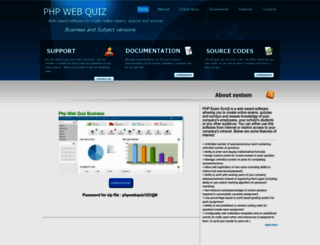 phpexamscript.net screenshot