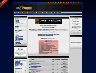 phpfusion-fr.com screenshot