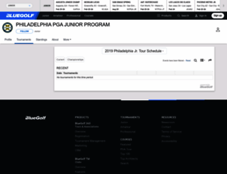 phpgajr.bluegolf.com screenshot