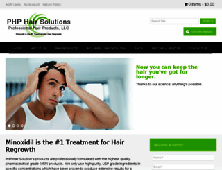 phphairsolutions.com screenshot
