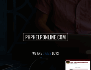 phphelponline.com screenshot
