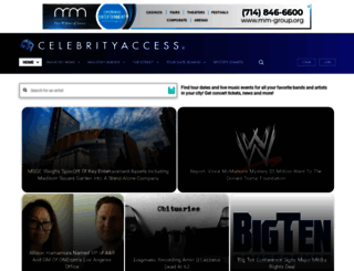 phplist.celebrityaccess.com screenshot