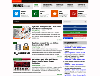 phpmu.com screenshot