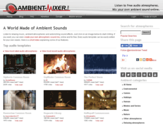 phpmyadmin-am.ambient-mixer.com screenshot