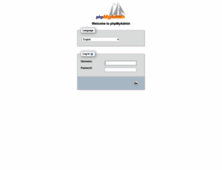 phpmyadmin2.ehost-services.com screenshot