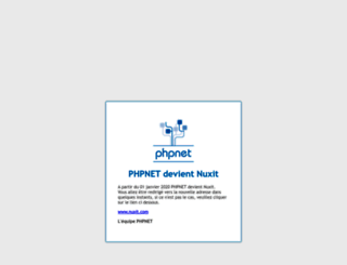 phpnet.fr screenshot