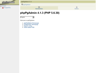 phppgadmin.ogvrain.bplaced.net screenshot