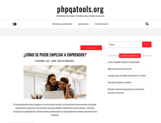 phpqatools.org screenshot