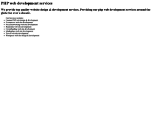 phpwebdevelopmentservices.com screenshot
