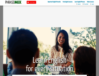 phrasemix.com screenshot