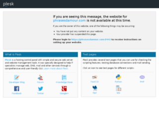 phrasesdamour.com screenshot
