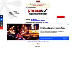 phraseup.com screenshot