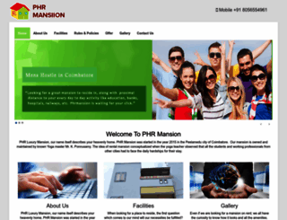phrmansiion.com screenshot