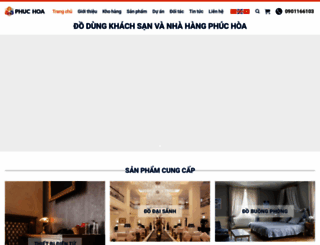 phuchoa.com.vn screenshot
