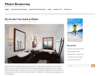 phuket-boomerang.com screenshot