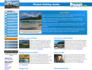 phuket-holiday-guide.com screenshot