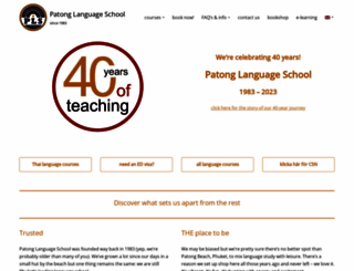 phuket-languageschool.com screenshot