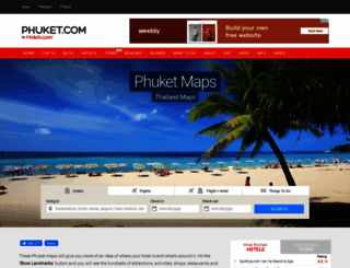 phuket-maps.com screenshot
