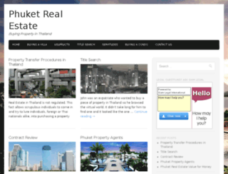 phuket-real-estate.com screenshot