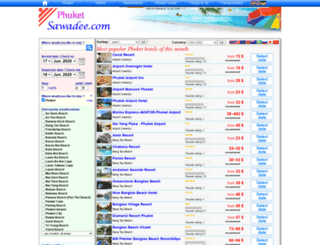 phuket.sawadee.com screenshot