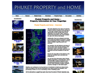 phuketpropertyandhome.com screenshot