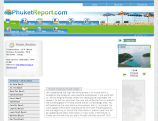 phuketreport.com screenshot