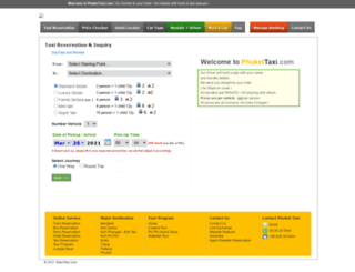 phukettaxi.com screenshot