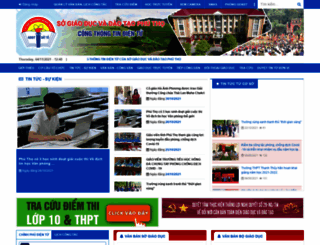 phutho.edu.vn screenshot