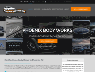 phxbodyworks.com screenshot