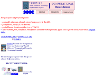 phycomp.technion.ac.il screenshot