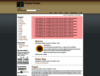 phylissflower.com screenshot