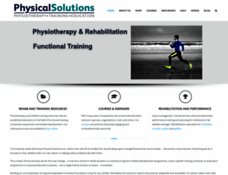 physical-solutions.co.uk screenshot