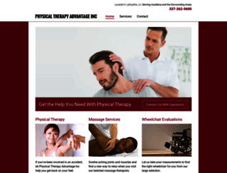 physicaltherapy-advantage.com screenshot