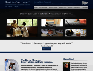 physiciansadvocates.com screenshot