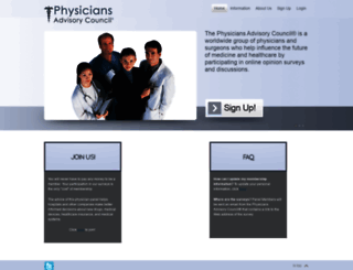 physicianscouncil.com screenshot