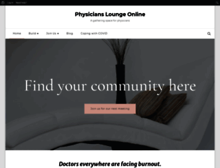 physiciansloungeonline.com screenshot