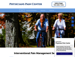 physicianspaincenter.org screenshot