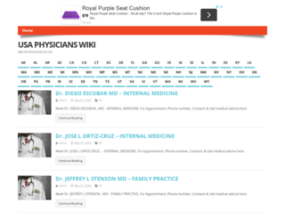 physicianwiki.com screenshot