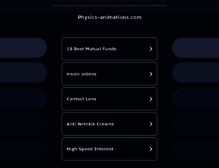 physics-animations.com screenshot