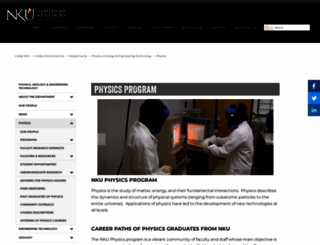 physics.nku.edu screenshot
