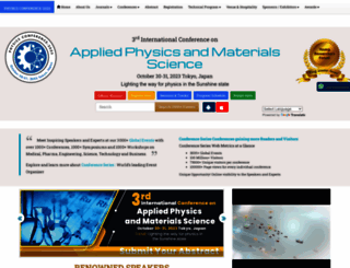 physics.physicsmeeting.com screenshot