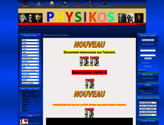 physikos.free.fr screenshot