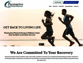physioactivetherapy.com screenshot