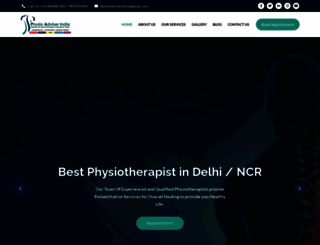 physioadviserindia.com screenshot
