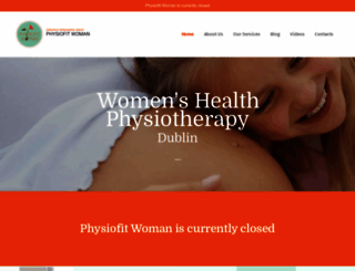 physiofitwoman.ie screenshot