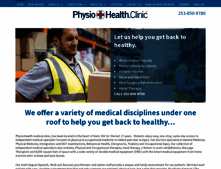 physiohealth.clinic screenshot