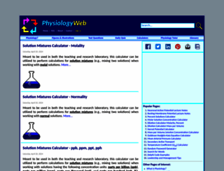 physiologyweb.com screenshot