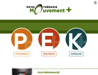 physiomouvementplus.com screenshot