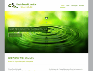 physioteam-eichwalde.de screenshot